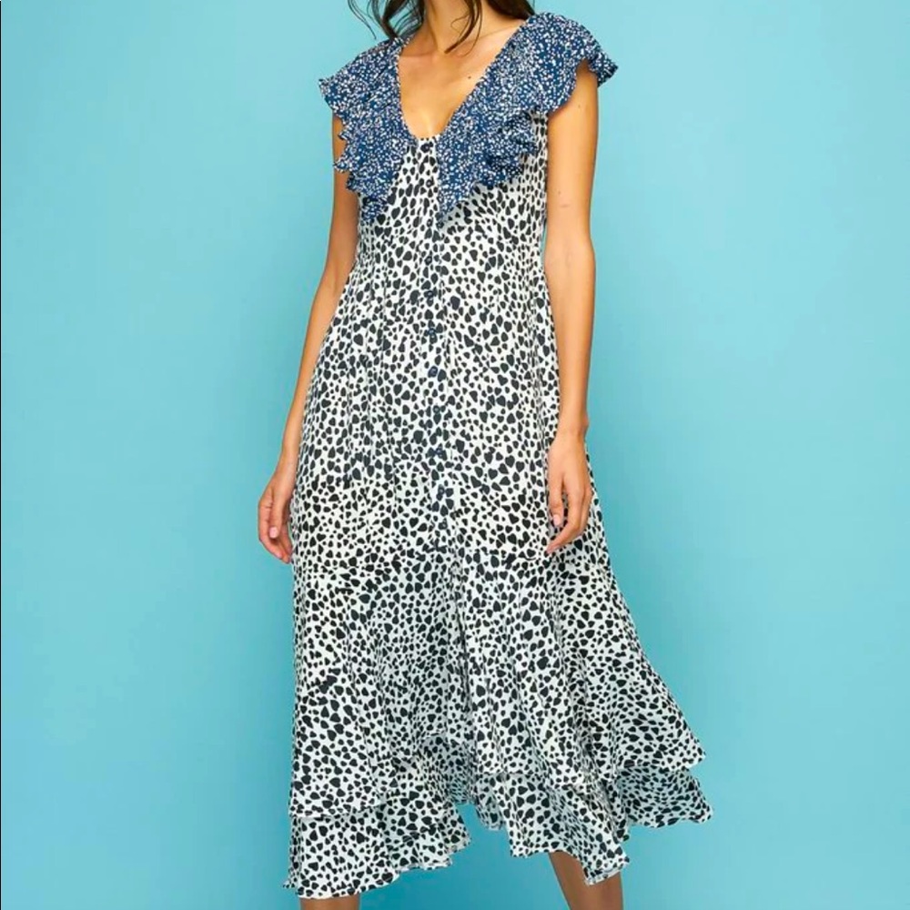 Rue Stiic cupid ink maxi dress